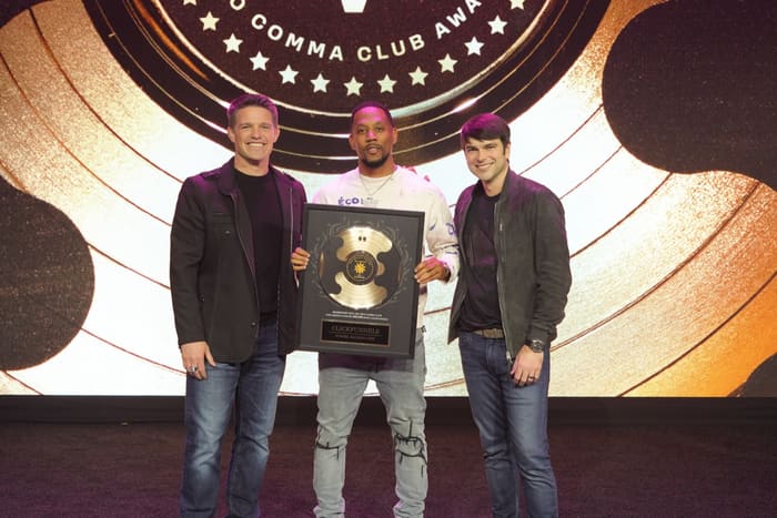 ClickFunnels Two Comma Club Award